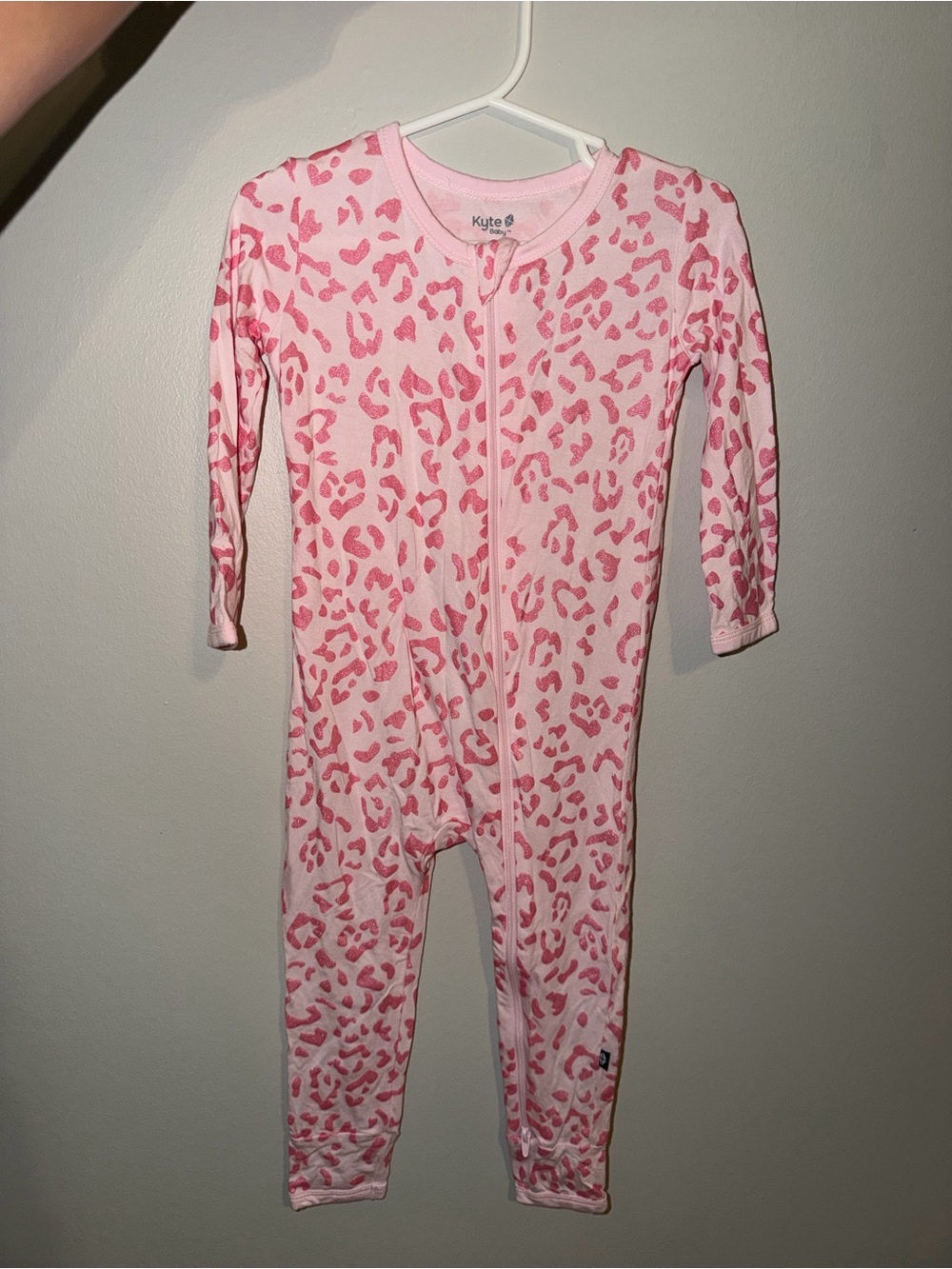 Kyte Baby Sakura Leopard Zipper Romper